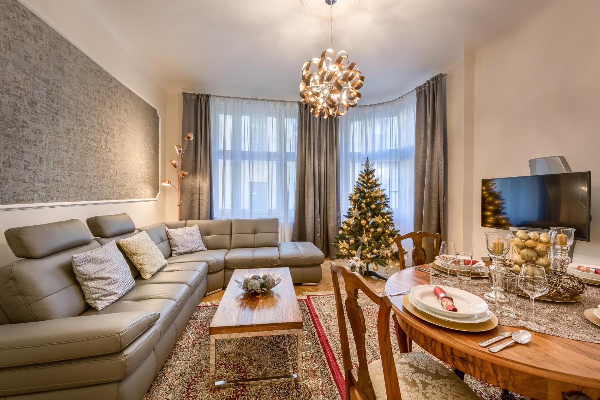 Pragueone Apartment,A/C,Terrace Værelse billede
